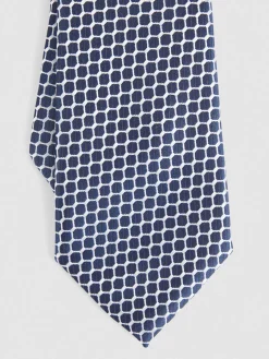 Corbatas|Corbatas-Alvaro Moreno CORBATA JACQUARD Azul Marino