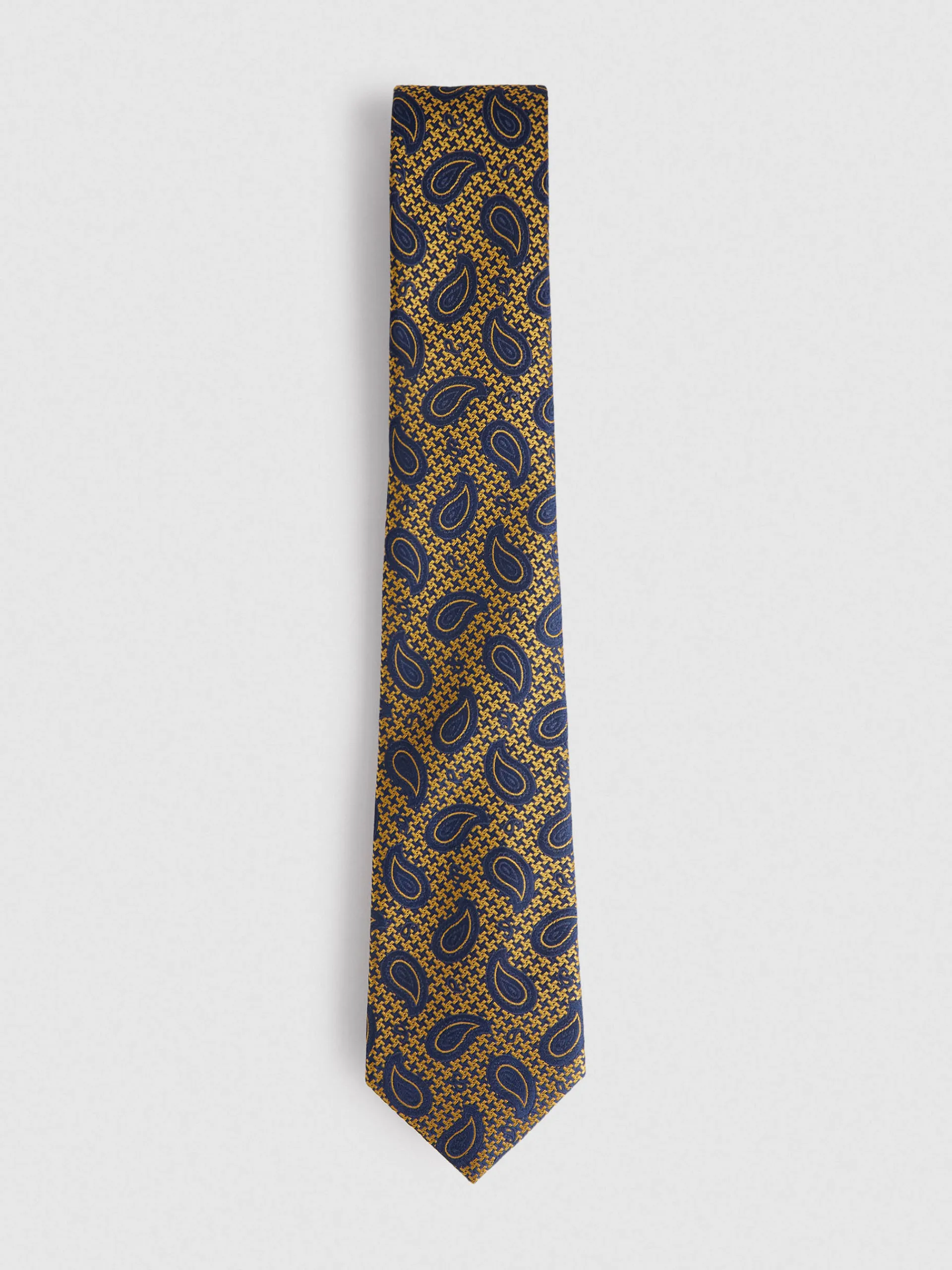 Corbatas|Corbatas-Alvaro Moreno CORBATA JACQUARD MF Amarillo