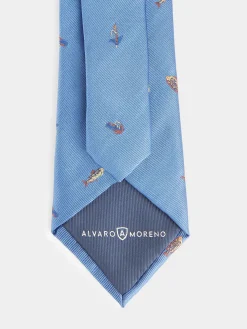Corbatas|Corbatas-Alvaro Moreno CORBATA JACQUARD MF Azul