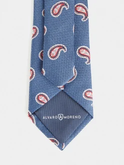 Corbatas|Corbatas-Alvaro Moreno CORBATA JACQUARD MF Azul