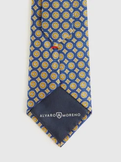 Corbatas|Corbatas-Alvaro Moreno CORBATA JACQUARD MF Azul