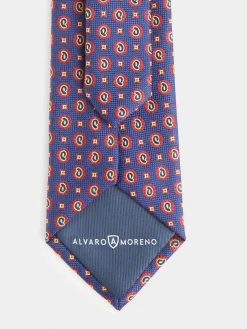 Corbatas|Corbatas-Alvaro Moreno CORBATA JACQUARD MF Azul