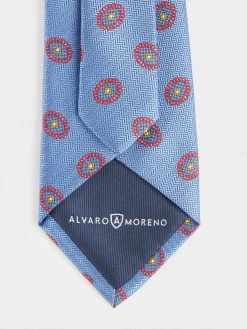 Corbatas|Corbatas-Alvaro Moreno CORBATA JACQUARD MF Azul
