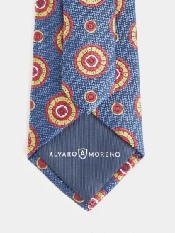 Corbatas|Corbatas-Alvaro Moreno CORBATA JACQUARD MF Azul