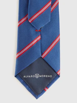 Corbatas|Corbatas-Alvaro Moreno CORBATA JACQUARD MF Azul