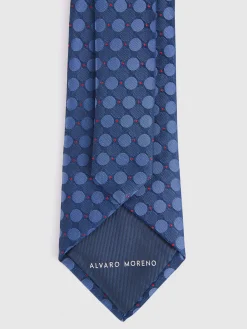 Corbatas|Corbatas-Alvaro Moreno CORBATA JACQUARD MF Azul