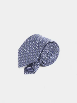 Corbatas|Corbatas-Alvaro Moreno CORBATA JACQUARD MF Azul Marino