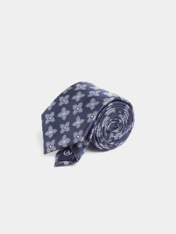 Corbatas|Corbatas-Alvaro Moreno CORBATA JACQUARD MF Azul Marino