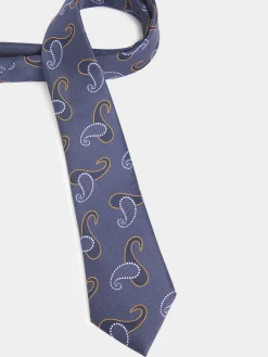 Corbatas|Corbatas-Alvaro Moreno CORBATA JACQUARD MF Azul Marino