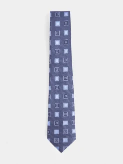 Corbatas|Corbatas-Alvaro Moreno CORBATA JACQUARD MF Azul Marino