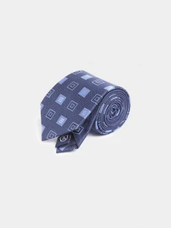 Corbatas|Corbatas-Alvaro Moreno CORBATA JACQUARD MF Azul Marino