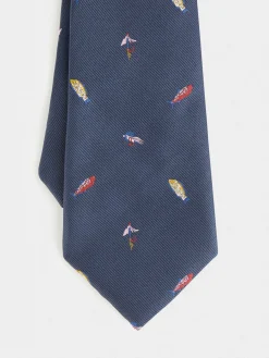 Corbatas|Corbatas-Alvaro Moreno CORBATA JACQUARD MF Azul Marino