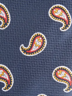 Corbatas|Corbatas-Alvaro Moreno CORBATA JACQUARD MF Azul Marino