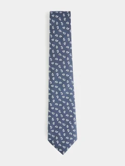 Corbatas|Corbatas-Alvaro Moreno CORBATA JACQUARD MF Azul Marino