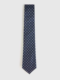 Corbatas|Corbatas-Alvaro Moreno CORBATA JACQUARD MF Azul Marino