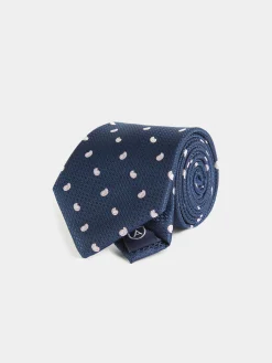 Corbatas|Corbatas-Alvaro Moreno CORBATA JACQUARD MF Azul Marino