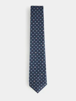 Corbatas|Corbatas-Alvaro Moreno CORBATA JACQUARD MF Azul Marino