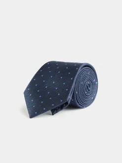 Corbatas|Corbatas-Alvaro Moreno CORBATA JACQUARD MF Azul Marino