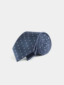 Corbatas|Corbatas-Alvaro Moreno CORBATA JACQUARD MF Azul Marino