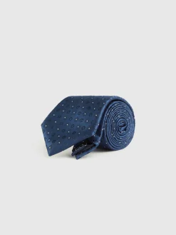 Corbatas|Corbatas-Alvaro Moreno CORBATA JACQUARD MF Azul Marino
