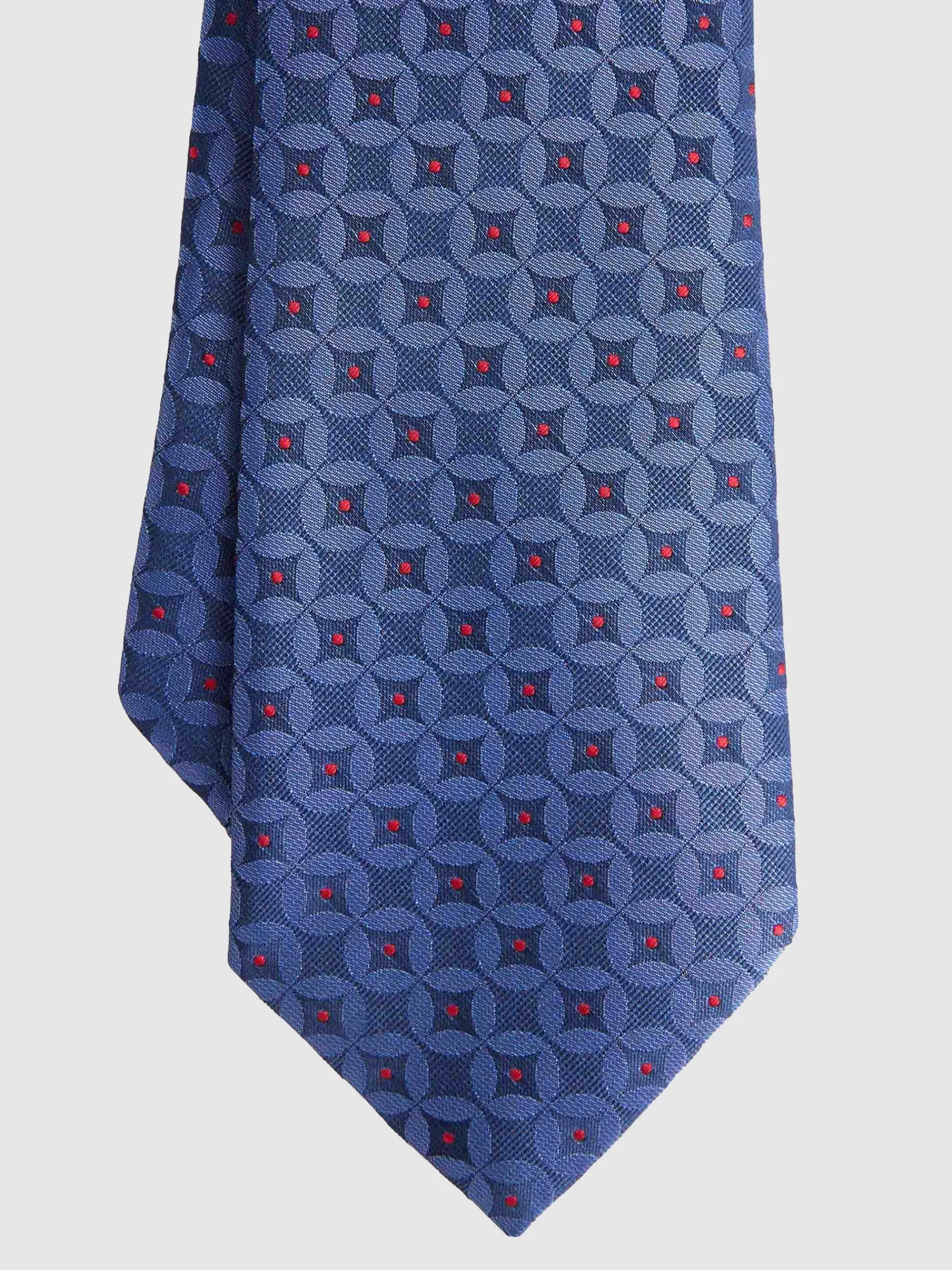 Corbatas|Corbatas-Alvaro Moreno CORBATA JACQUARD MF Azul Marino