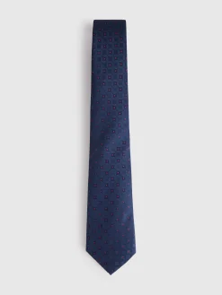 Corbatas|Corbatas-Alvaro Moreno CORBATA JACQUARD MF Azul Marino