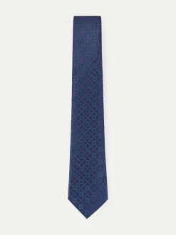 Corbatas|Corbatas-Alvaro Moreno CORBATA JACQUARD MF Azul Marino