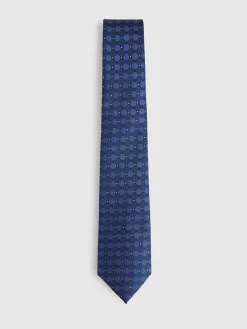 Corbatas|Corbatas-Alvaro Moreno CORBATA JACQUARD MF Azul Marino