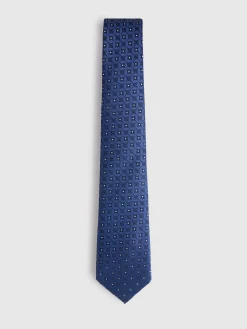 Corbatas|Corbatas-Alvaro Moreno CORBATA JACQUARD MF Azul Marino