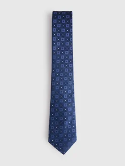 Corbatas|Corbatas-Alvaro Moreno CORBATA JACQUARD MF Azul Marino