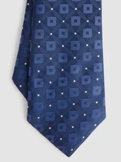 Corbatas|Corbatas-Alvaro Moreno CORBATA JACQUARD MF Azul Marino