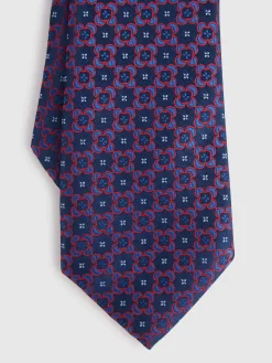 Corbatas|Corbatas-Alvaro Moreno CORBATA JACQUARD MF Azul Marino