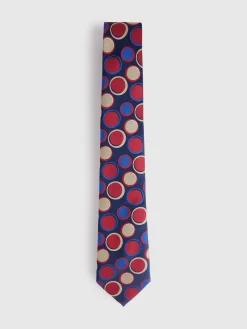 Corbatas|Corbatas-Alvaro Moreno CORBATA JACQUARD MF Azul Marino