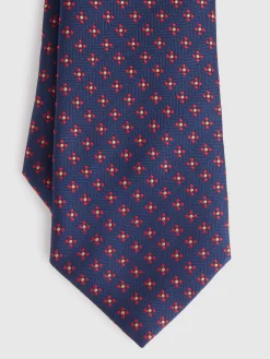 Corbatas|Corbatas-Alvaro Moreno CORBATA JACQUARD MF Azul Marino