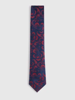 Corbatas|Corbatas-Alvaro Moreno CORBATA JACQUARD MF Azul Marino