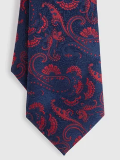 Corbatas|Corbatas-Alvaro Moreno CORBATA JACQUARD MF Azul Marino