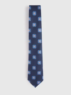 Corbatas|Corbatas-Alvaro Moreno CORBATA JACQUARD MF Azul Marino