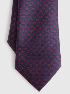 Corbatas|Corbatas-Alvaro Moreno CORBATA JACQUARD MF Azul Marino