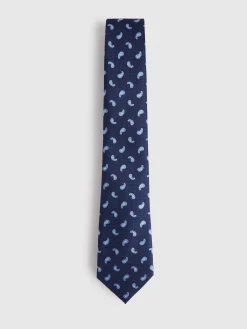 Corbatas|Corbatas-Alvaro Moreno CORBATA JACQUARD MF Azul Marino