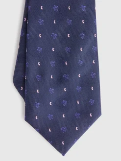 Corbatas|Corbatas-Alvaro Moreno CORBATA JACQUARD MF Azul Marino