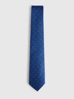 Corbatas|Corbatas-Alvaro Moreno CORBATA JACQUARD MF Azul Marino