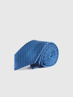 Corbatas|Corbatas-Alvaro Moreno CORBATA JACQUARD MF Azul Marino