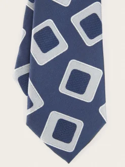 Corbatas|Corbatas-Alvaro Moreno CORBATA JACQUARD MF Azul Marino
