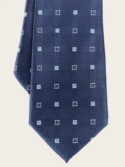 Corbatas|Corbatas-Alvaro Moreno CORBATA JACQUARD MF Azul Marino