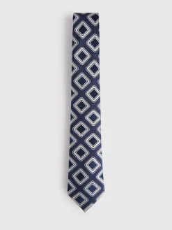Corbatas|Corbatas-Alvaro Moreno CORBATA JACQUARD MF Azul Marino
