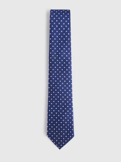 Corbatas|Corbatas-Alvaro Moreno CORBATA JACQUARD MF Azul Marino