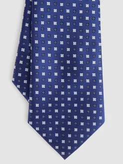 Corbatas|Corbatas-Alvaro Moreno CORBATA JACQUARD MF Azul Marino