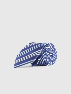 Corbatas|Corbatas-Alvaro Moreno CORBATA JACQUARD MF Azul Marino