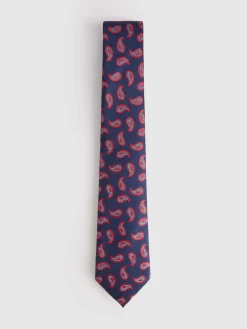 Corbatas|Corbatas-Alvaro Moreno CORBATA JACQUARD MF Azul Marino
