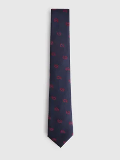 Corbatas|Corbatas-Alvaro Moreno CORBATA JACQUARD MF Azul Marino